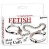 FF Metal Leg Cuffs Silver