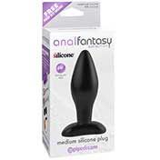AFC Medium Silicone Plug Black