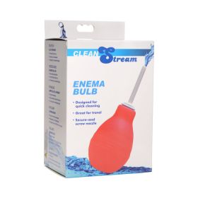 Clean Stream Bulb Anal Clean Enema (Red)