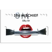 SS S&M Silky Bit Gag Black