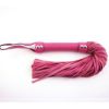 Rouge H-Style Leather Flogger Pink
