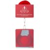 Ouch Beginner's Furry Handcuffs Red
