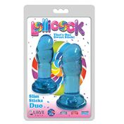 Lollicock Slim Sticks Duo Plug Set Berry