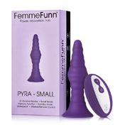 FemmeFunn Pyra Vibrating Plug Small Pur