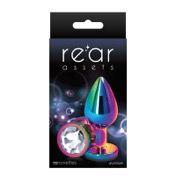 Rear Assets Anal Plug Medium Multi/Clear