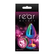 Rear Assets Anal Plug Medium Multi/Pink