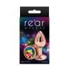 Rear Assets Rose Gold Plug Small Rainbow