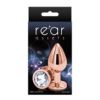 Rear Assets Rose Gold Plug Medium Clear