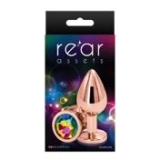 Rear Assets Rose Gold Plug Medium Rainbo