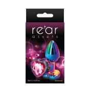 Rear Assets Heart Plug Small Multi/Pink