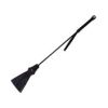 Rouge Tassalled Riding Crop Black