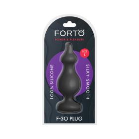Forto F-30 Pointer Silicone Plug Lrg Blk