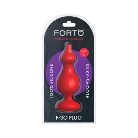 Forto F-30 Pointer Silicone Plug Lrg Red