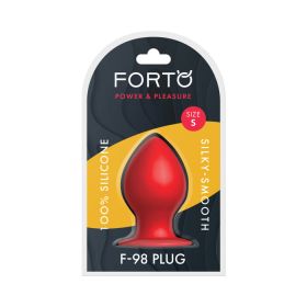 Forto F-98 Cone Silicone Plug Sml Red