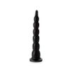 Tantus Cowboy Beaded Dildo Black BOX