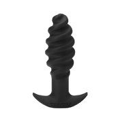 Tantus Twist Plug Black BAG