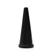Tantus Cone Large Dildo Black