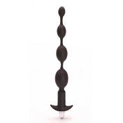 Tantus Vibrating Progressive Beads Black