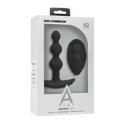 A-Play BEADED VIBE Rechar Sil Anal Plug