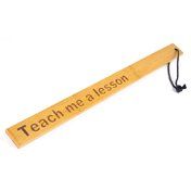 Bamboo Paddle Teach Me A Lesson