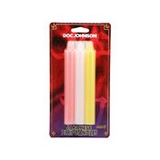 Japanese Drip Candles 3pk Pk, Wh Ye