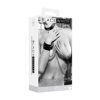 Ouch B&W BondLeather Collar W/Cuffs Blk