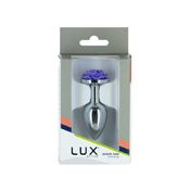 Lux Active RoseMetal Butt Plug 3in Purpl