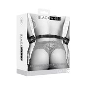 Ouch B&W AdjustableWristCuff Handle Blk