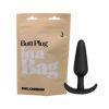 In A Bag Butt Plug 3in Black