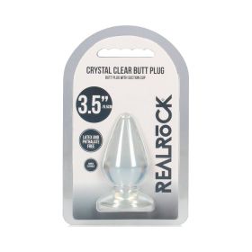 RealRock CC 3.5in Anal Plug Clear