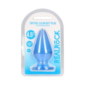 RealRock CC 4.5in Anal Plug Blue