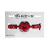 SS S&M Amor Heart Ball Gag Red
