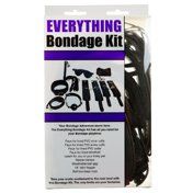 Ple'sur 12pc Everything Bondage Kit Blk