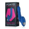 Forto Ribbed Pro Vibr Anal Massager Blu