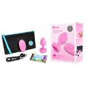 b-Vibe Vib Heart Shape Jewel Plug S/M Pk