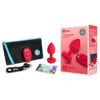 b-Vibe Vib Heart Shape Jewel Plug M/L Rd