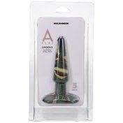 A-Play Groovy Sili Anal Plug 5in Camoufl