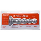 Tantus Ripple Large Medium-Firm Silver