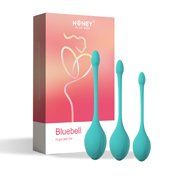HPB Bluebell Floral 3pc Kegel Set Turqu