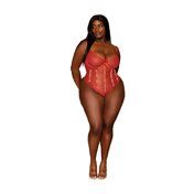 DG Thong Teddy wUnderwire&Boning Rub 3XL