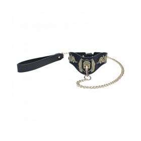 Ouch! London Collection Collar w/ Leash