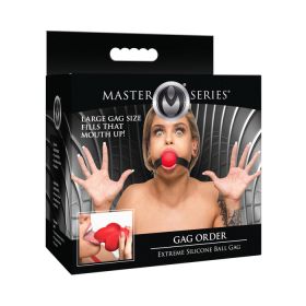 Master Series Extreme Silicone Gag Lock