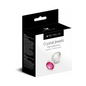 Me You Us Crystal Jewels Plug Pink L