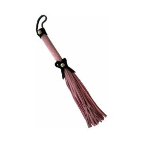 Love Knot Mini Flogger Pink w/ Blk Bow