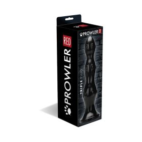 Prowler RED Beaded Texture Trpl Plug Blk