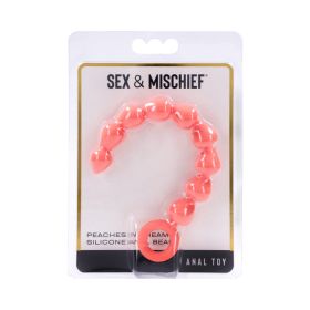 SS S&M Peaches 'n CreaMe Sili Anal Beads