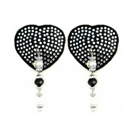 Bijoux de Nip Black Heart Pasties Beads