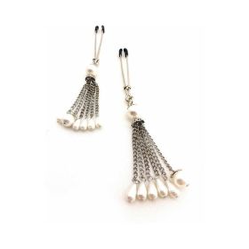 Bijoux de Nip Pearl Tassels Nipple Clamp