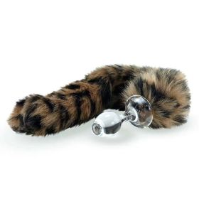 Crystal Delights Minx Tail Plug Leopard