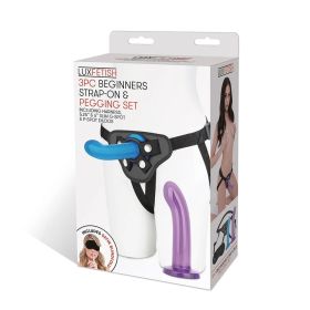 Lux Fetish Beginners StrapOn Pegging Set